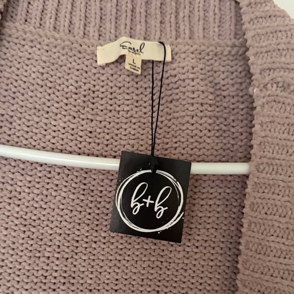 Colorblock Open Front Cardigan - Picture 3 of 4